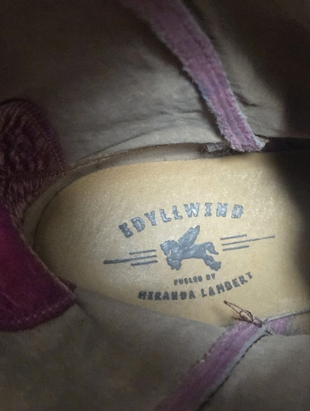 Idyllwind Women's Metallic Pink Leather Western Boot - Snip Toe Size 8.5 B - Picture 9 of 12